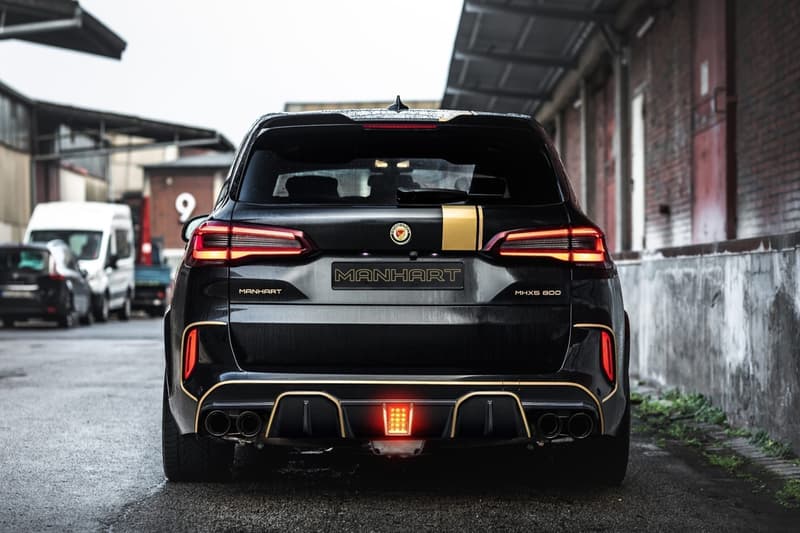 Manhart MHX5 800 BMW X5 M SUVs 4x4 Tuned Custom 812 HP 797 lb-ft Torque Power Speed Performance Luxury Engine Custom Turbo Kit MHtronik 4.4-liter twin-turbocharged V8