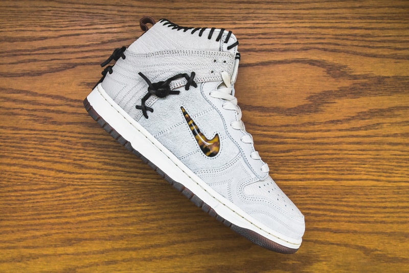 Bodega x Nike Dunk Hi "Legend" Friends and Family Closer Look F&F HYPEBEAST Editorial Photoshoot Release Information Swoosh Footwear Skateboarding Basketball Limited Edition Collaboration Design Collab HYPE