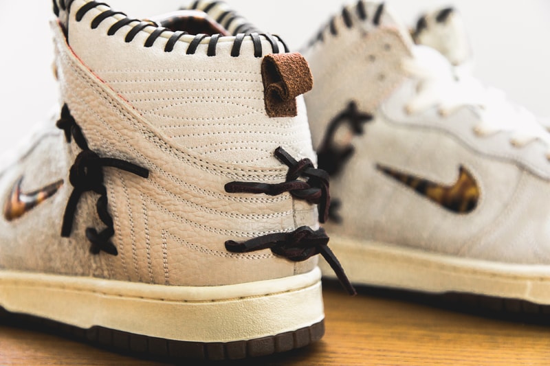 Bodega x Nike Dunk Hi "Legend" Friends and Family Closer Look F&F HYPEBEAST Editorial Photoshoot Release Information Swoosh Footwear Skateboarding Basketball Limited Edition Collaboration Design Collab HYPE