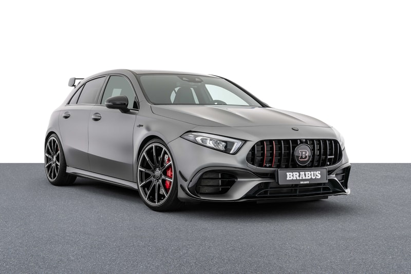 Brabus 450 Mercedes-AMG 45 S A-Class Small Fast Super Hot Hatch Tuned Custom Wide Body Kit Power Performance Speed 450 HP 550 Nm Torque 