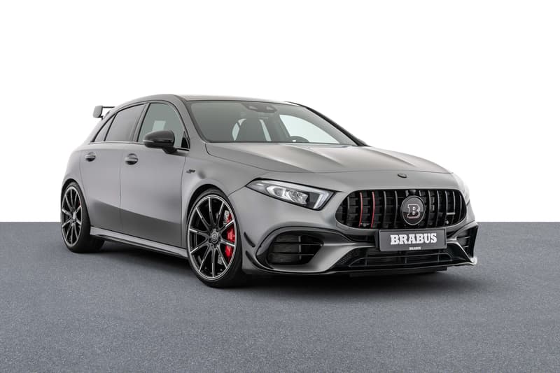 Brabus 450 Mercedes-AMG 45 S A-Class Small Fast Super Hot Hatch Tuned Custom Wide Body Kit Power Performance Speed 450 HP 550 Nm Torque