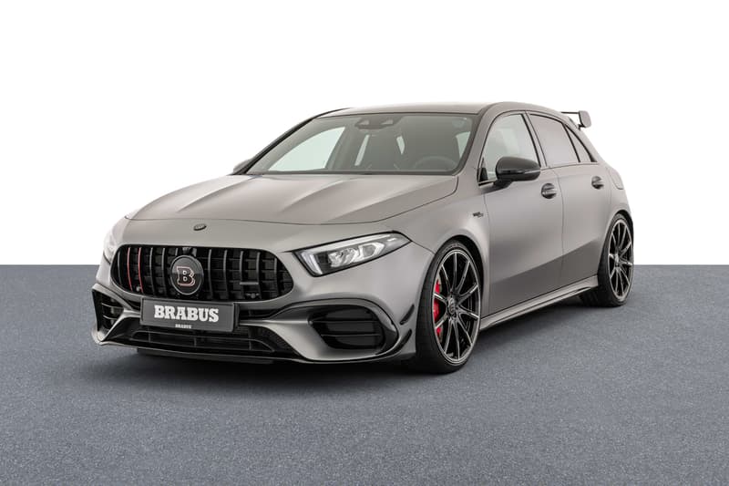 Brabus 450 Mercedes-AMG 45 S A-Class Small Fast Super Hot Hatch Tuned Custom Wide Body Kit Power Performance Speed 450 HP 550 Nm Torque