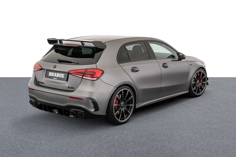 Brabus 450 Mercedes-AMG 45 S A-Class Small Fast Super Hot Hatch Tuned Custom Wide Body Kit Power Performance Speed 450 HP 550 Nm Torque 