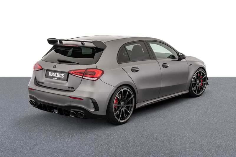 Brabus 450 Mercedes-AMG 45 S A-Class Small Fast Super Hot Hatch Tuned Custom Wide Body Kit Power Performance Speed 450 HP 550 Nm Torque