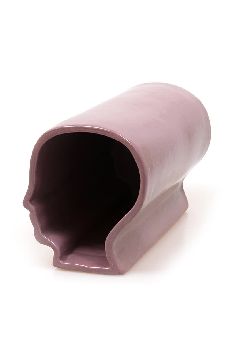 brain dead ceramic vase mug hand made made in mexico release info store list buying guide pink orange yellow