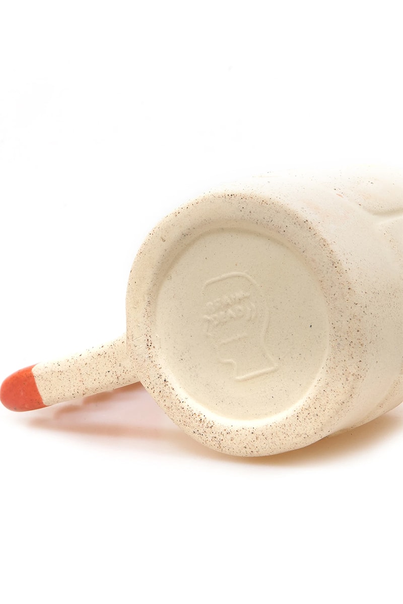 brain dead ceramic vase mug hand made made in mexico release info store list buying guide pink orange yellow