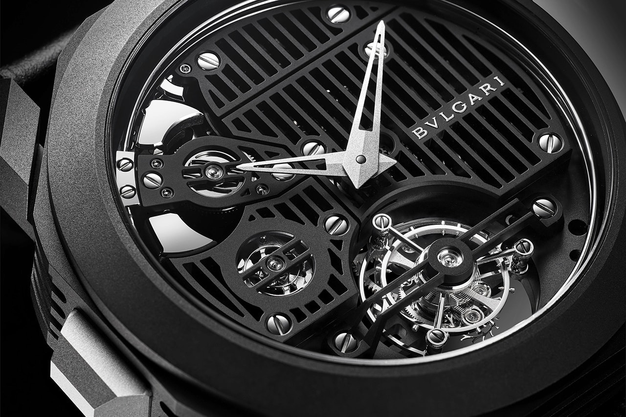 Bulgari advances sound quality of its repeating watches with the Octo Roma Carillon Tourbillon