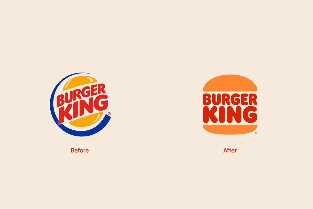 burger king rebrand design new logo uniforms packaging
