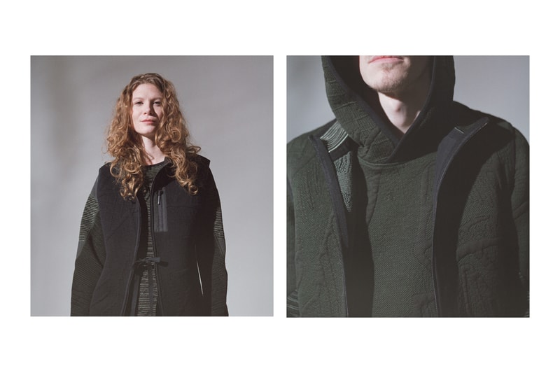 BYBORRE Edition9 New Textile and Products Natural Surroundings GORE-TEX Parley for the Oceans Outdoor conditions Comfort Knit A)2 textile Protective knits Eco-conscious