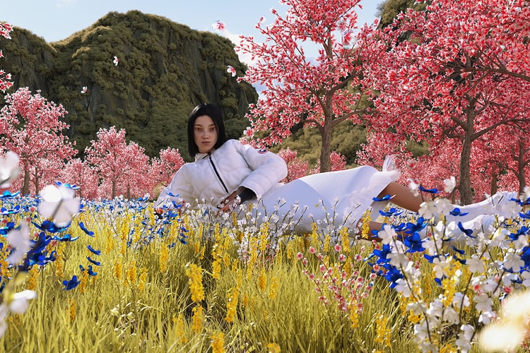 Angel Chen for Canada Goose Showcased With Computer-Generated Imagery