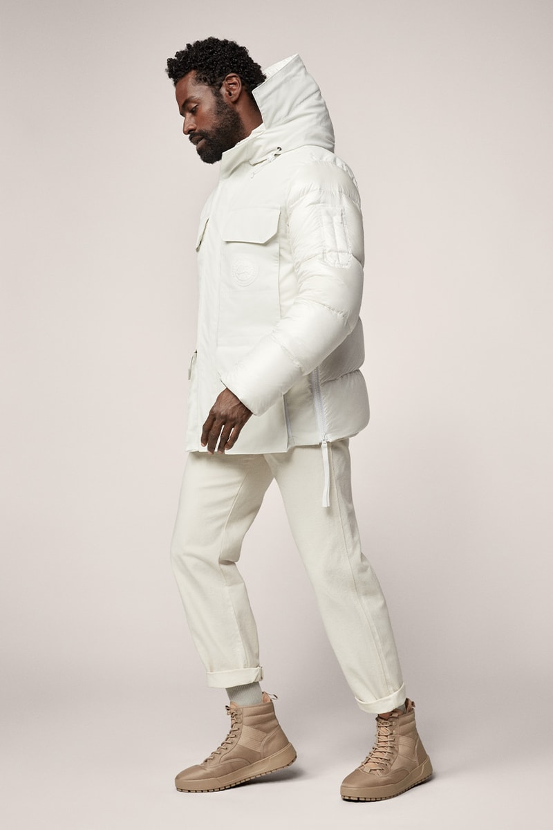 canada goose expedition parka fall winter 2021 release information all white
