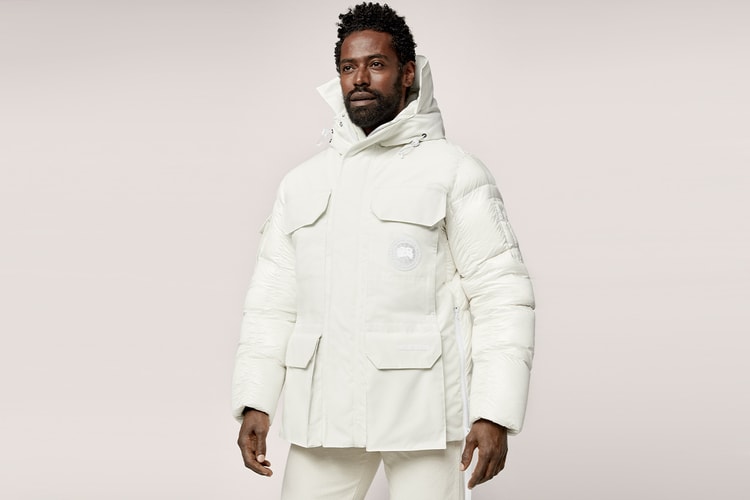 Canada Goose Launches Sustainable Crisp White Expedition Parka