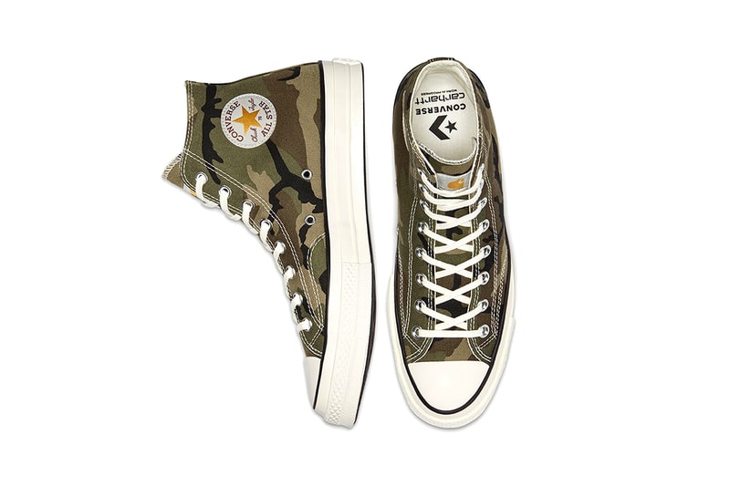 carhartt converse chuck 70 hi hamilton brown egret covert green dark earth release info date price store list photos buying guide 