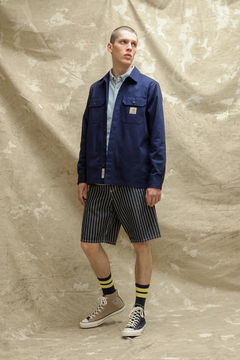 carhartt wip work in progress spring summer 2021 ss21 lookbook collection details workwear release information