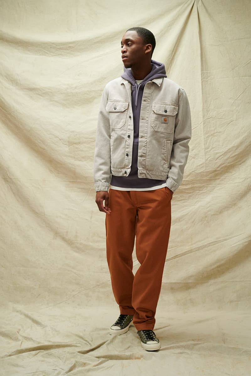 carhartt wip work in progress spring summer 2021 ss21 lookbook collection details workwear release information