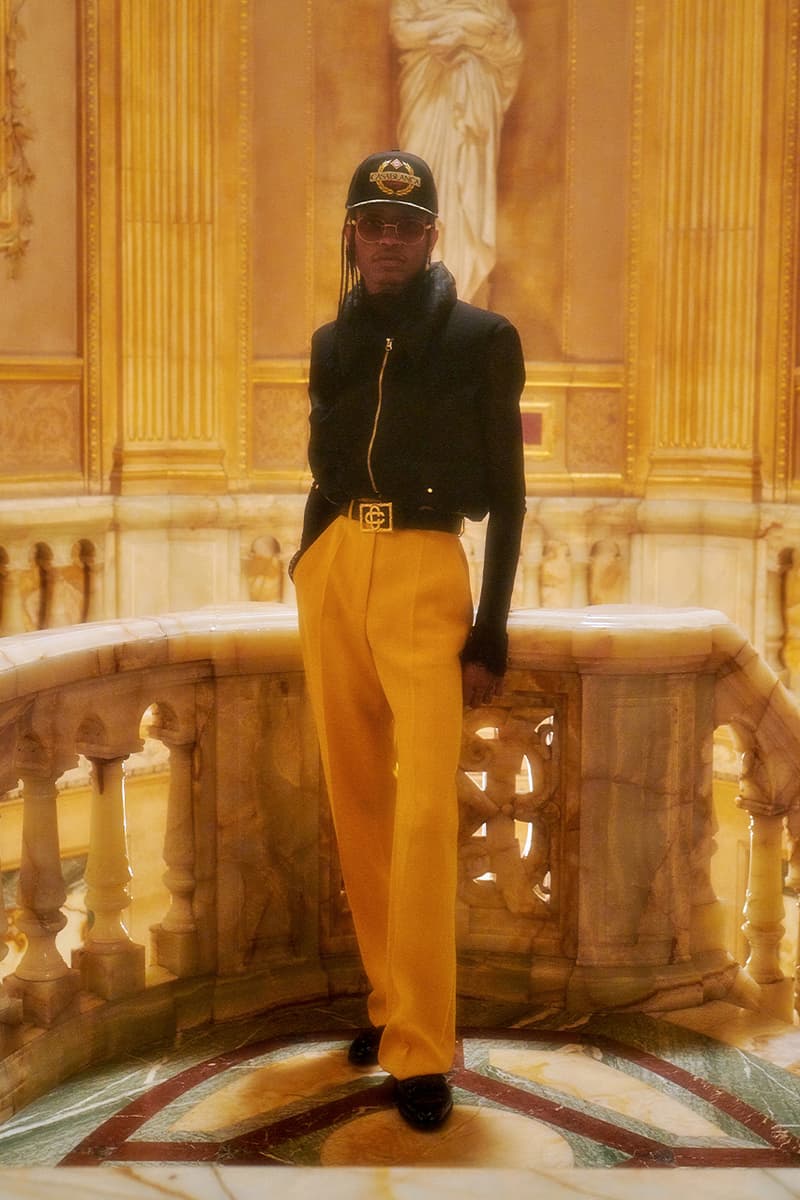 casablanca fall winter 2021 collection show release information new balance sneaker collaboration