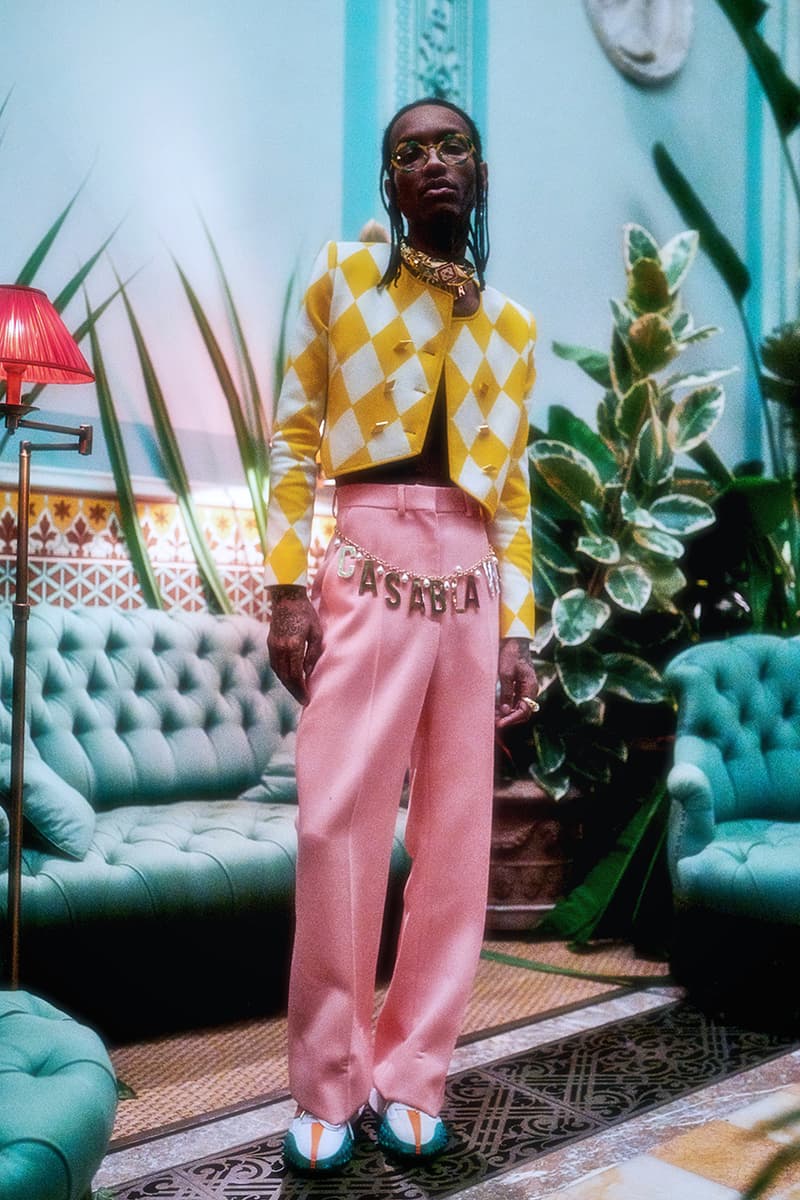 casablanca fall winter 2021 collection show release information new balance sneaker collaboration