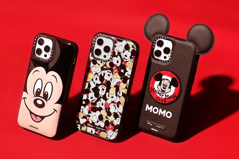 casetify disney mickey mouse collection release info iphone macbook airpods samsung ipad apple watch charging station grip stand sanitizer photos pricing store list buying guide
