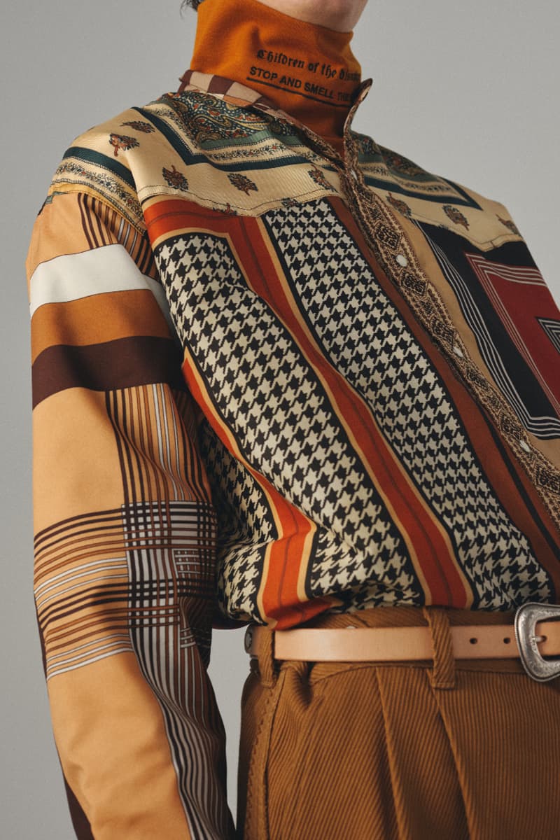 Children of the Discordance FW21 Lookbook 80s Inspired AW21 Milan Fashion Week Digital Dawn Japanese Military Sportswear Nylon Tie Dye Khaki