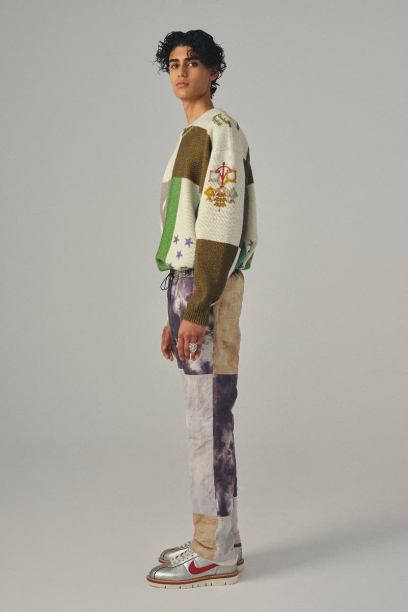 Children of the Discordance FW21 Lookbook 80s Inspired AW21 Milan Fashion Week Digital Dawn Japanese Military Sportswear Nylon Tie Dye Khaki 