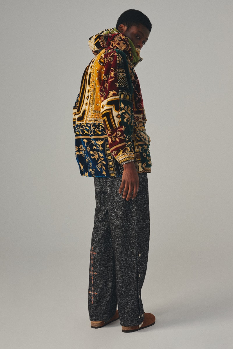 Children of the Discordance FW21 Lookbook 80s Inspired AW21 Milan Fashion Week Digital Dawn Japanese Military Sportswear Nylon Tie Dye Khaki 
