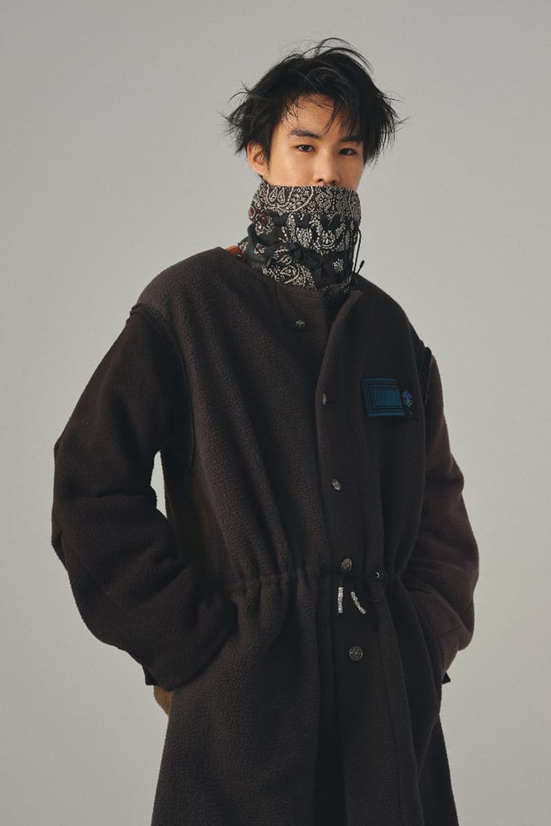 Children of the Discordance FW21 Lookbook 80s Inspired AW21 Milan Fashion Week Digital Dawn Japanese Military Sportswear Nylon Tie Dye Khaki 