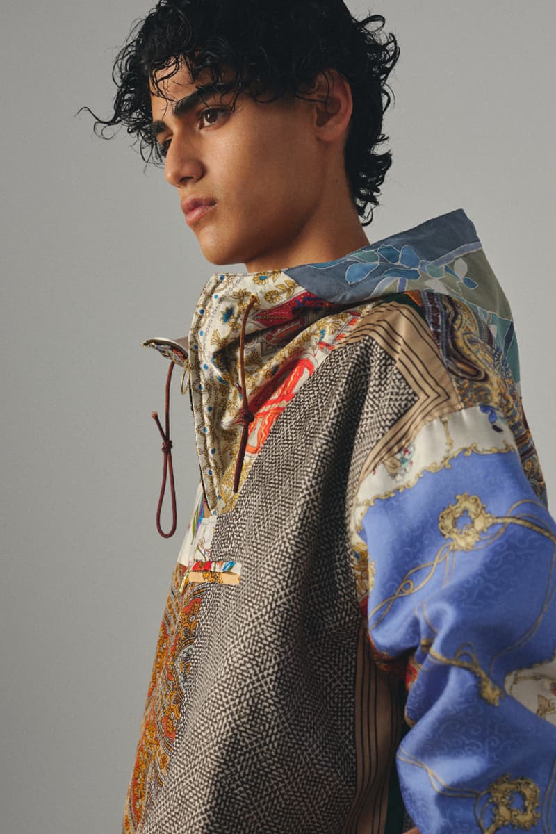 Children of the Discordance FW21 Lookbook 80s Inspired AW21 Milan Fashion Week Digital Dawn Japanese Military Sportswear Nylon Tie Dye Khaki 