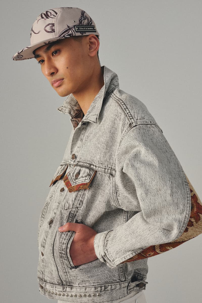 Children of the Discordance FW21 Lookbook 80s Inspired AW21 Milan Fashion Week Digital Dawn Japanese Military Sportswear Nylon Tie Dye Khaki