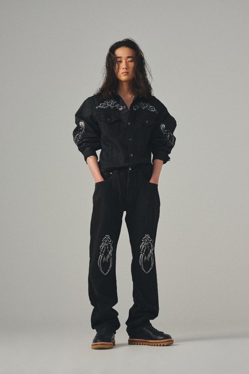 Children of the Discordance FW21 Lookbook 80s Inspired AW21 Milan Fashion Week Digital Dawn Japanese Military Sportswear Nylon Tie Dye Khaki 