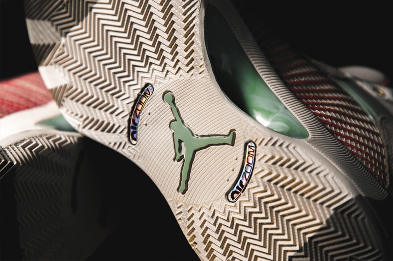 CLOT Air Jordan Retro 14 35 Low SP Closer Look Release Info terracotta warrior jade DC9857-200 DD9322-200 Edison Chen Kevin Poon Buy Price Sepia Stone Terra Blush Metallic Gold Desert Sand