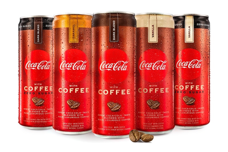 Coca-Cola with Coffee Coffee Zero Sugar Launch Info Dark Blend Vanilla Caramel