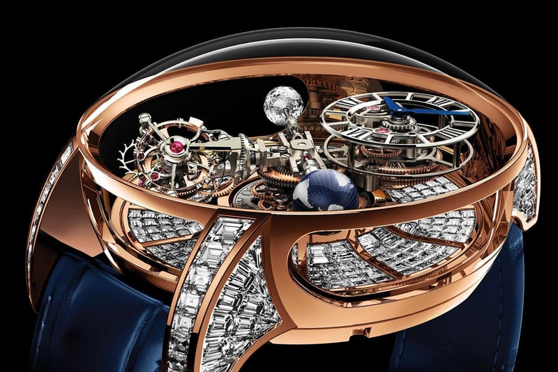 Conor McGregor 1 million USD Watch Jacob and Co. Astronomia Tourbillon Baguette Rose Gold UFC 257 Dustin Poirier 