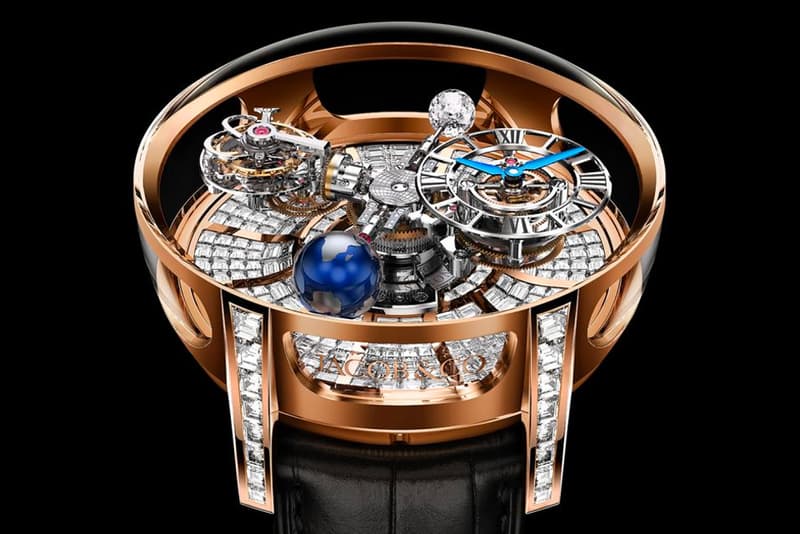 Conor McGregor 1 million USD Watch Jacob and Co. Astronomia Tourbillon Baguette Rose Gold UFC 257 Dustin Poirier
