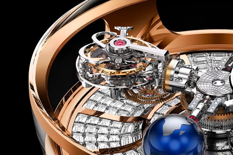 Conor McGregor 1 million USD Watch Jacob and Co. Astronomia Tourbillon Baguette Rose Gold UFC 257 Dustin Poirier