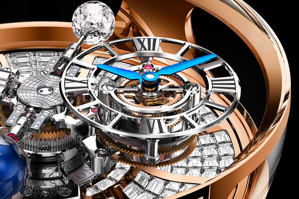 UFC star Conor McGregor shows off amazing Jacob & Co Astronomia Casino  'roulette' watch valued at eye-watering £450,000