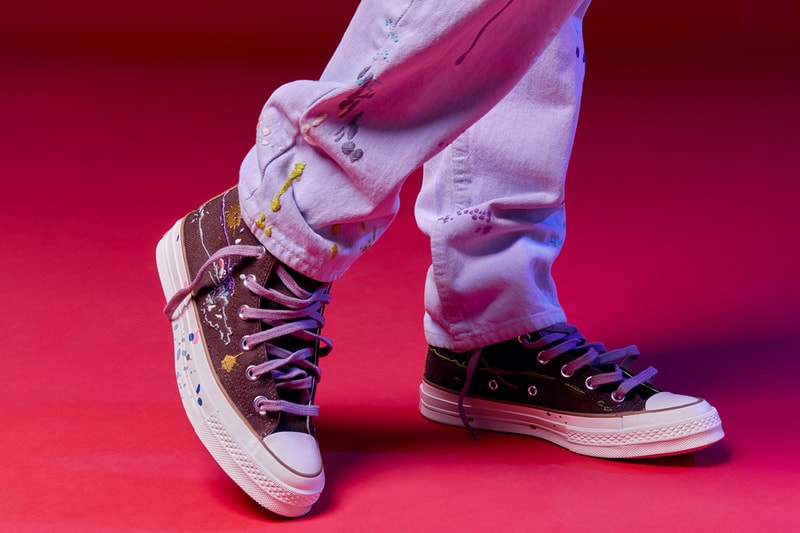 Converse, Bandulu, Bandulu Street Couture, All-Star, Pro Leather, Chuck 70, Chuck Taylor, Basketball, Wheat, Bag, Stitched, Embroidered, Capsule, Collection, Fashion, Streetwear, Sportswear