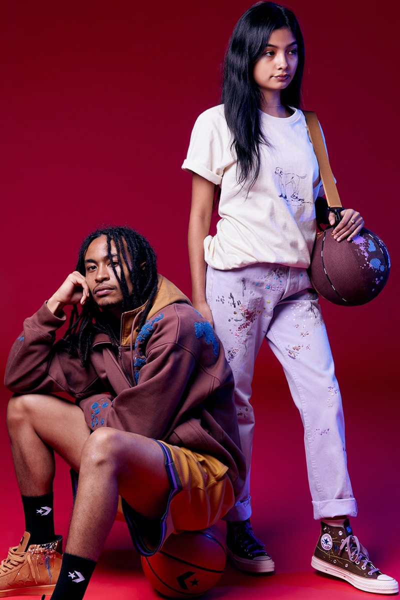 Converse, Bandulu, Bandulu Street Couture, All-Star, Pro Leather, Chuck 70, Chuck Taylor, Basketball, Wheat, Bag, Stitched, Embroidered, Capsule, Collection, Fashion, Streetwear, Sportswear