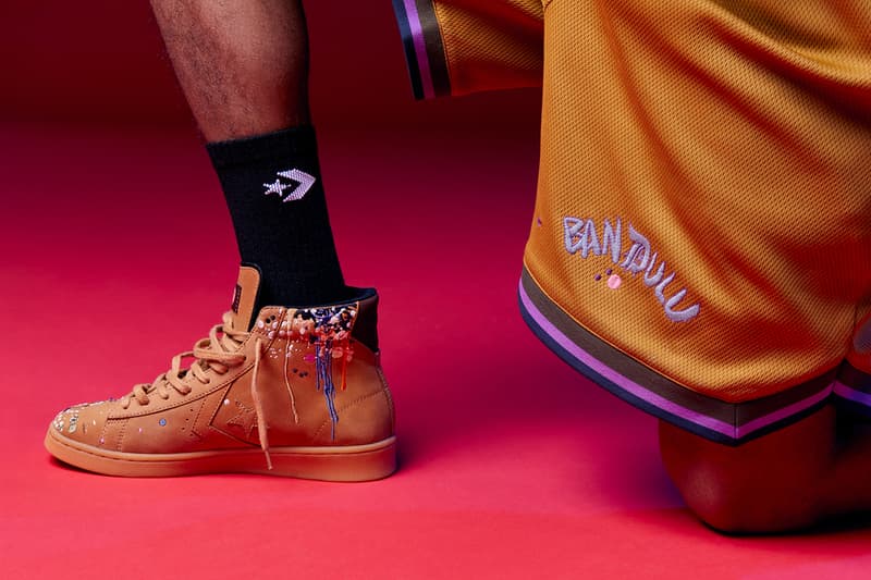 Converse, Bandulu, Bandulu Street Couture, All-Star, Pro Leather, Chuck 70, Chuck Taylor, Basketball, Wheat, Bag, Stitched, Embroidered, Capsule, Collection, Fashion, Streetwear, Sportswear