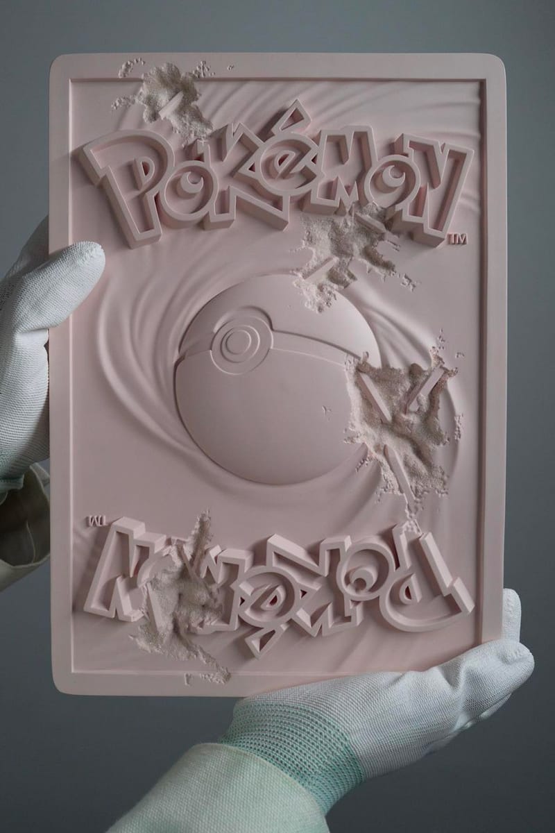 Daniel Arsham x Pokemon Crystalized Charmander Figure (Edition of 500) Pink