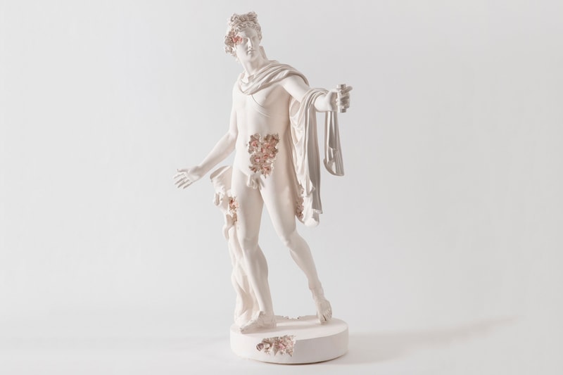 daniel arsham time dilation galerie perrotin exhibition
