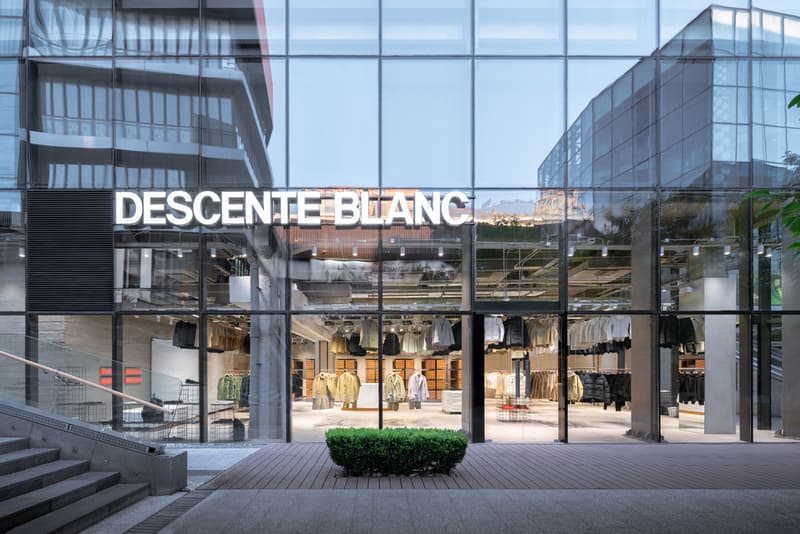 Descente BLANC Beijing Boutique Schemata Architects design interior store address
