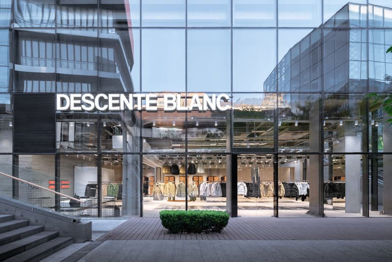 Descente BLANC Beijing Boutique Schemata Architects design interior store address