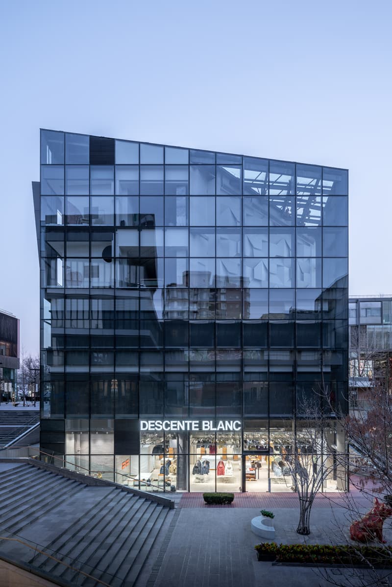 Descente BLANC Beijing Boutique Schemata Architects design interior store address
