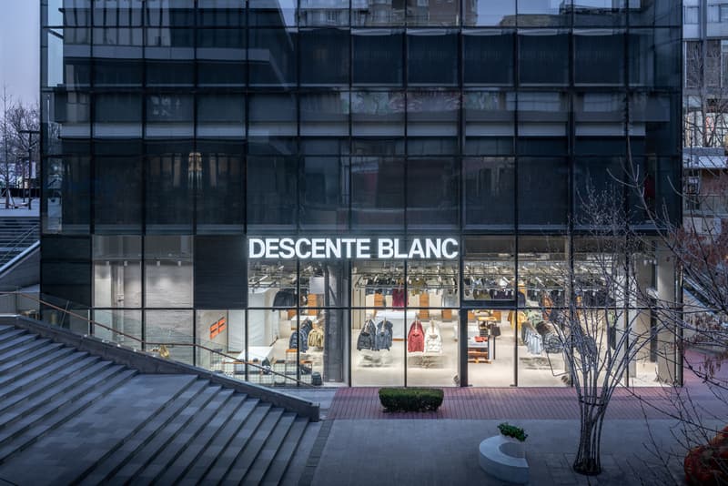 Descente BLANC Beijing Boutique Schemata Architects design interior store address