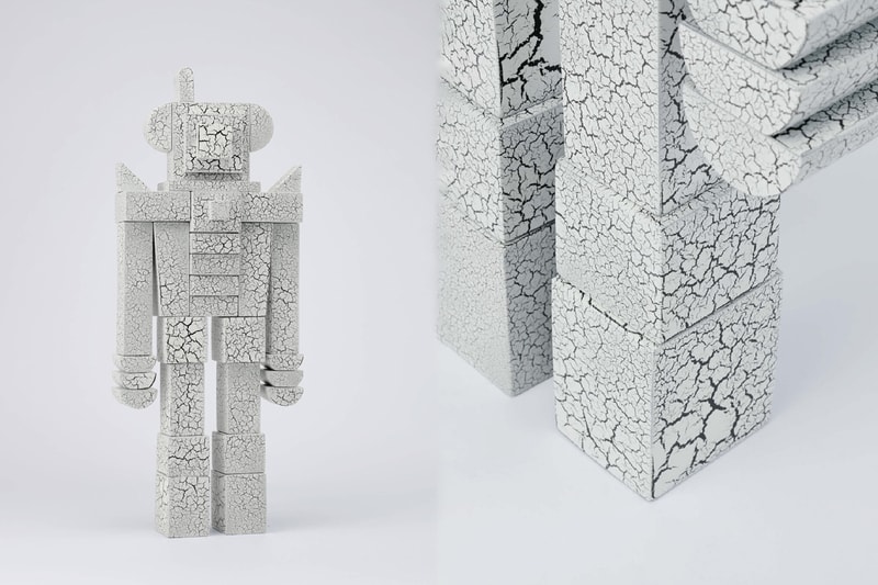 design by reborn lotus series robot sculptures lacquer wood gray yellow official pre order release date info photos price store list buying guide