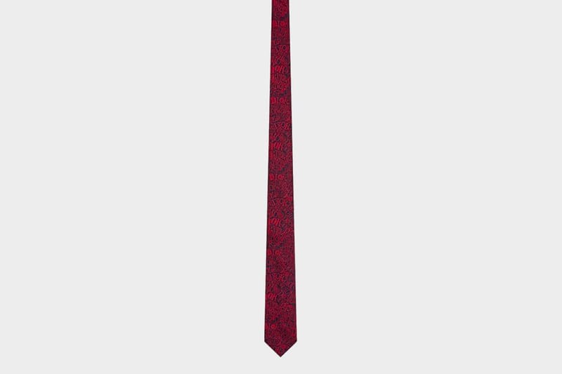 dior stussy tie