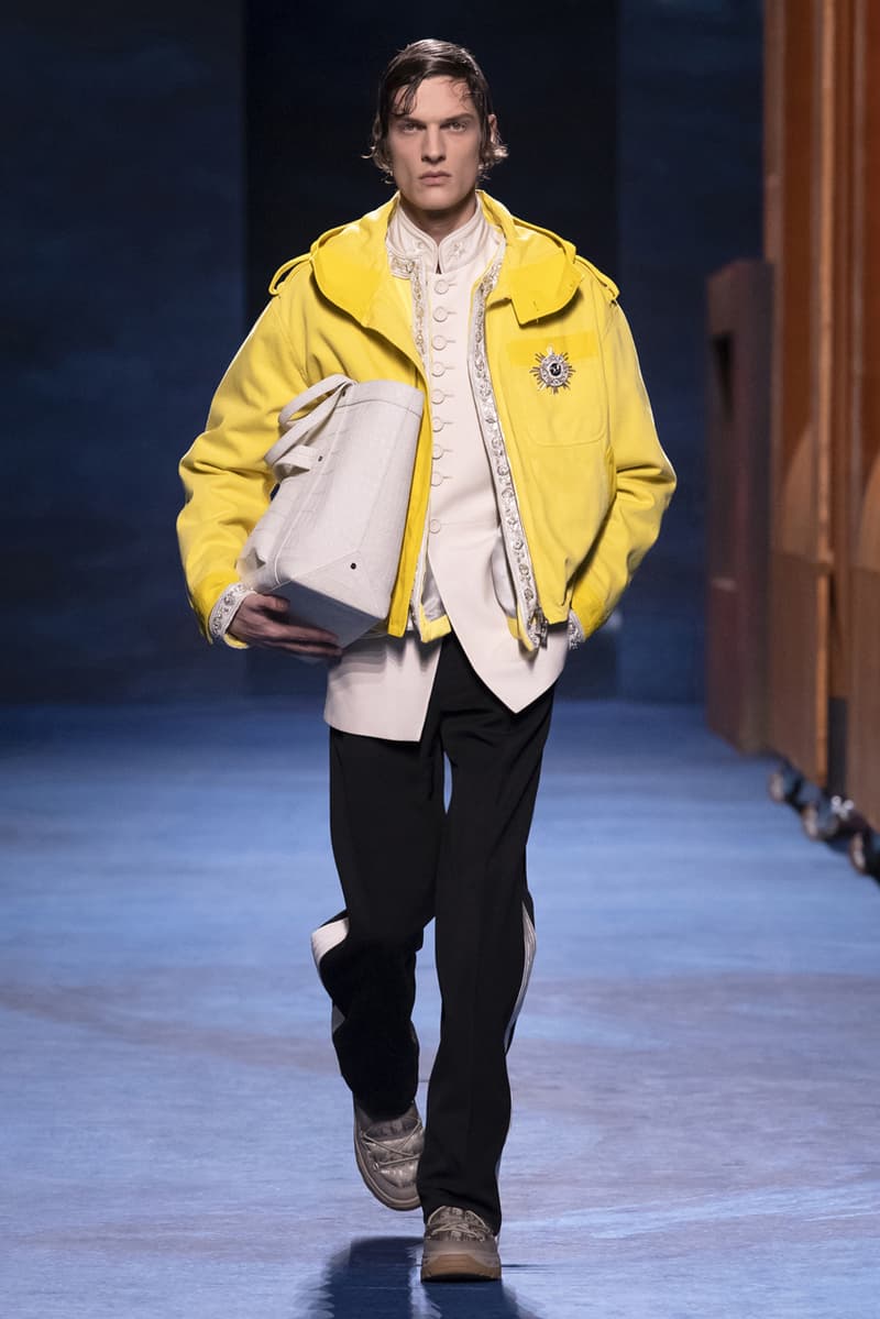 Dior Fall/Winter 2021 Collection Runway Show peter doig kim jones menswear fw21 lookbook