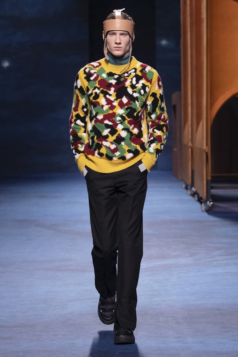 Dior Fall/Winter 2021 Collection Runway Show peter doig kim jones menswear fw21 lookbook