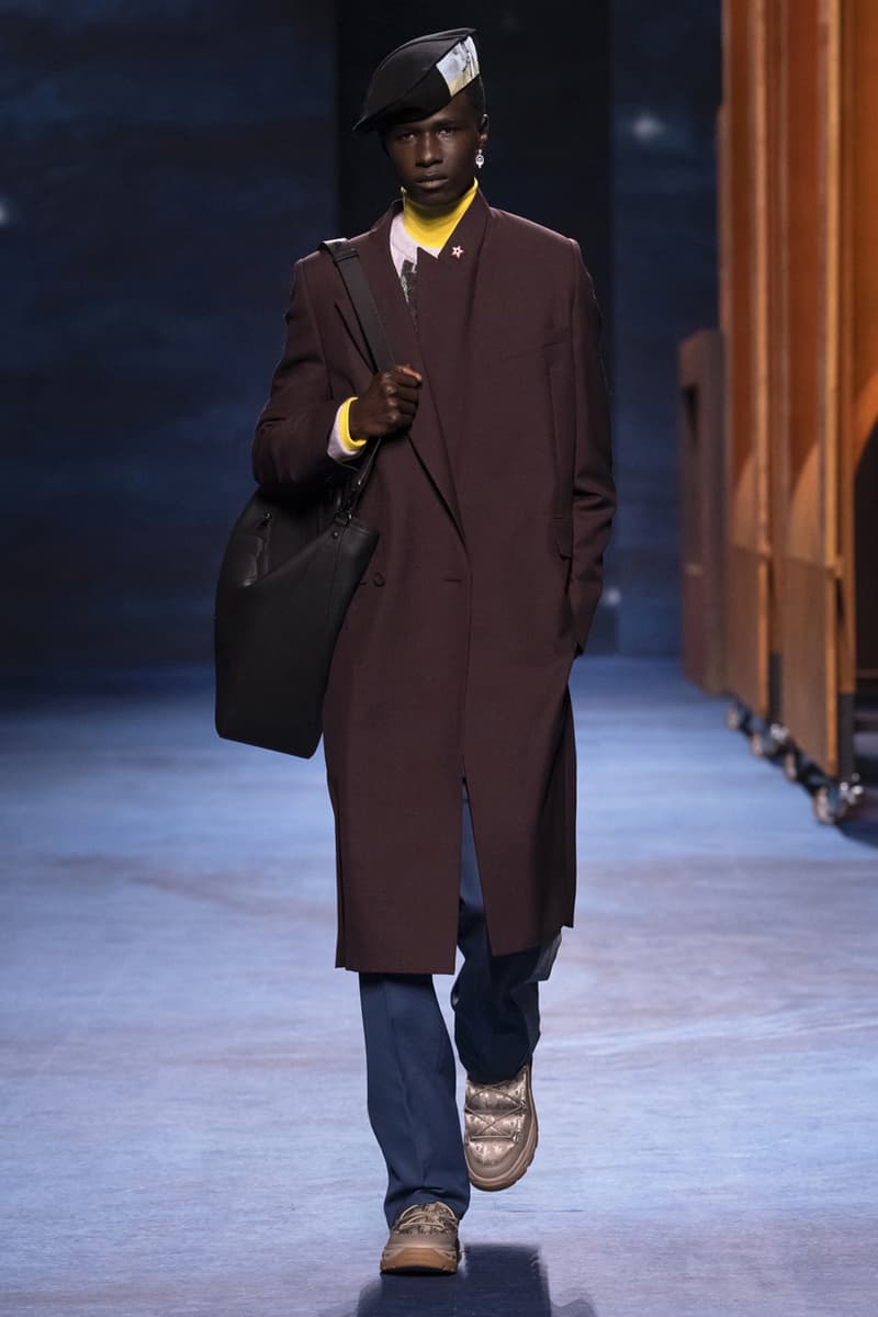 Dior Fall/Winter 2021 Collection Runway Show peter doig kim jones menswear fw21 lookbook