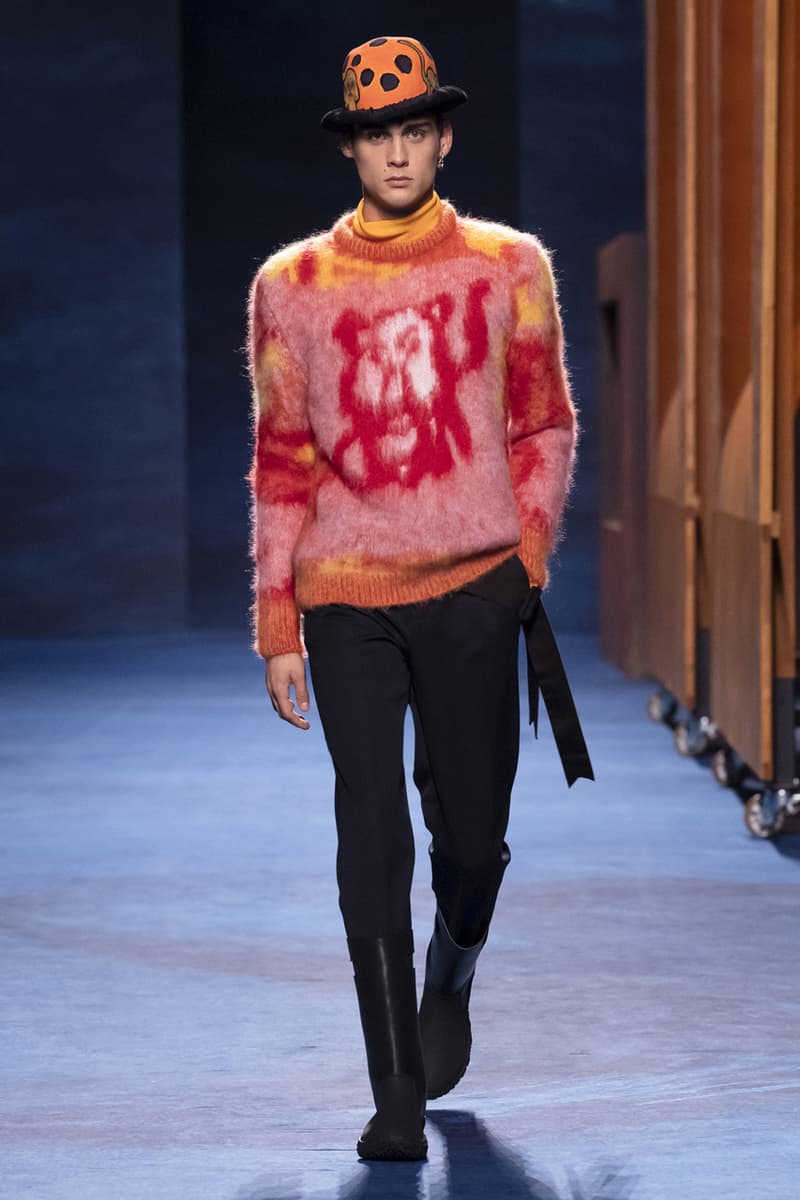 Dior Fall/Winter 2021 Collection Runway Show peter doig kim jones menswear fw21 lookbook